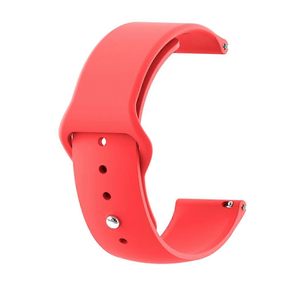 Plain Rolled Silicone Watch Band for Fitbit Versa 1/2/Lite Replacement Strap