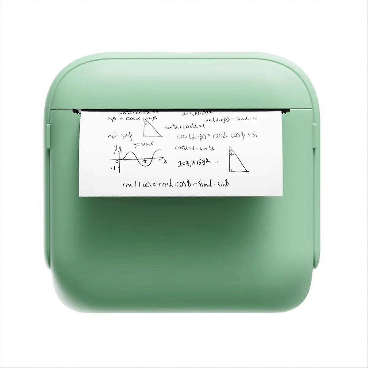 Pocket Thermal Label Printer 203dpi Wireless Sticker Photo Printer Sticker Maker Machine with 1 Roll