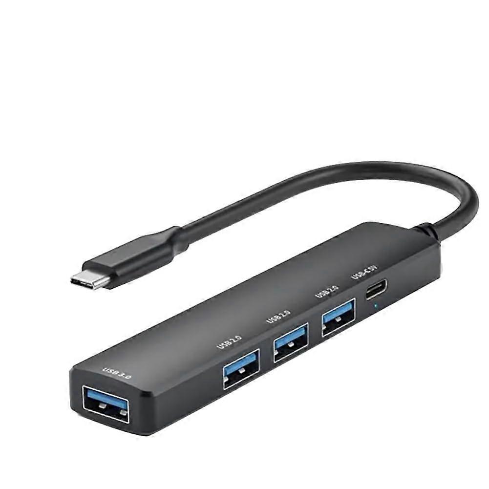 5in1 USB C Hub Docking Station with 100W Fast Charging 4K Display and Speed Data Transfer