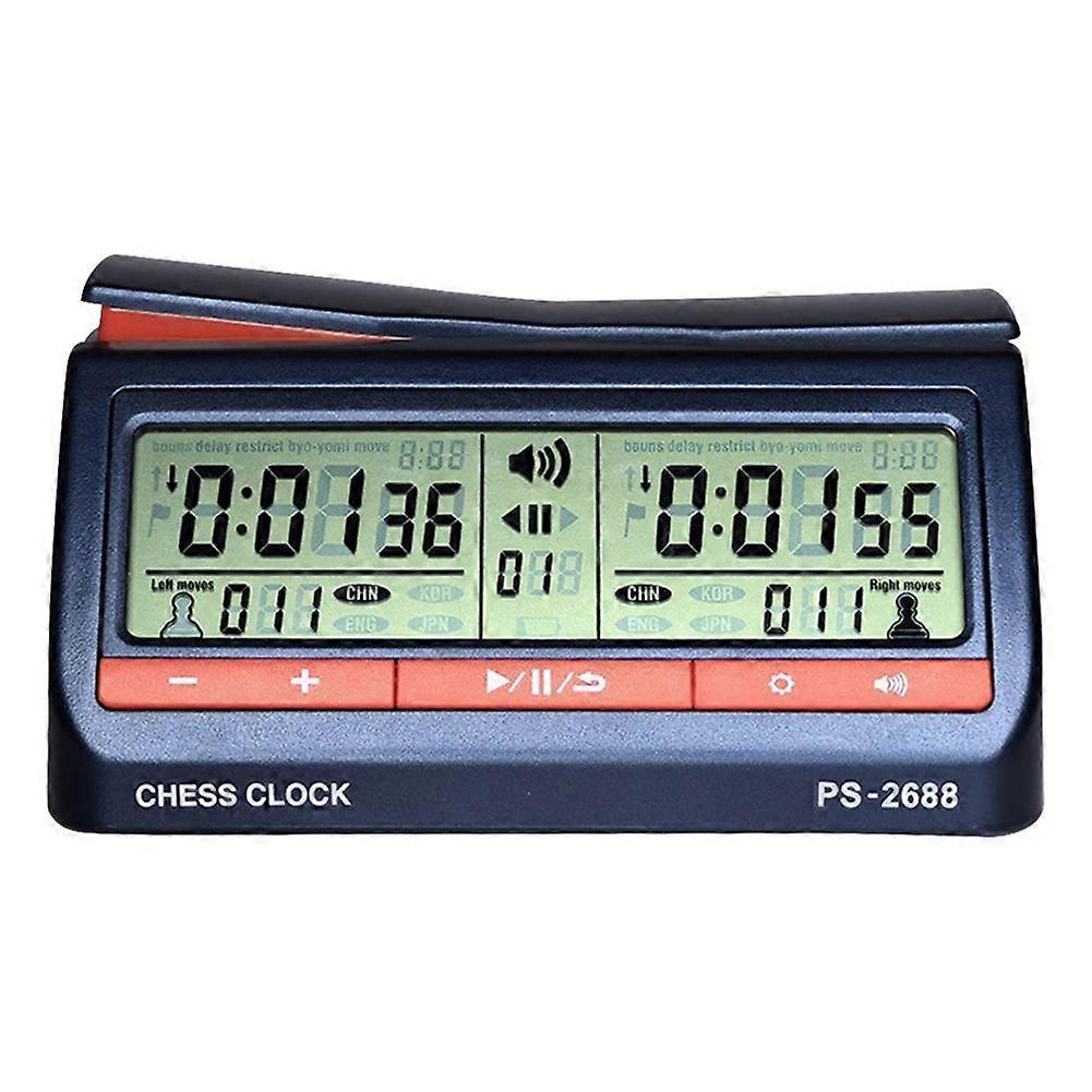 Professional Chess Clock Chess Games Timer Multifunctional Chess Clock Hour Meter Stopwatch International Chess