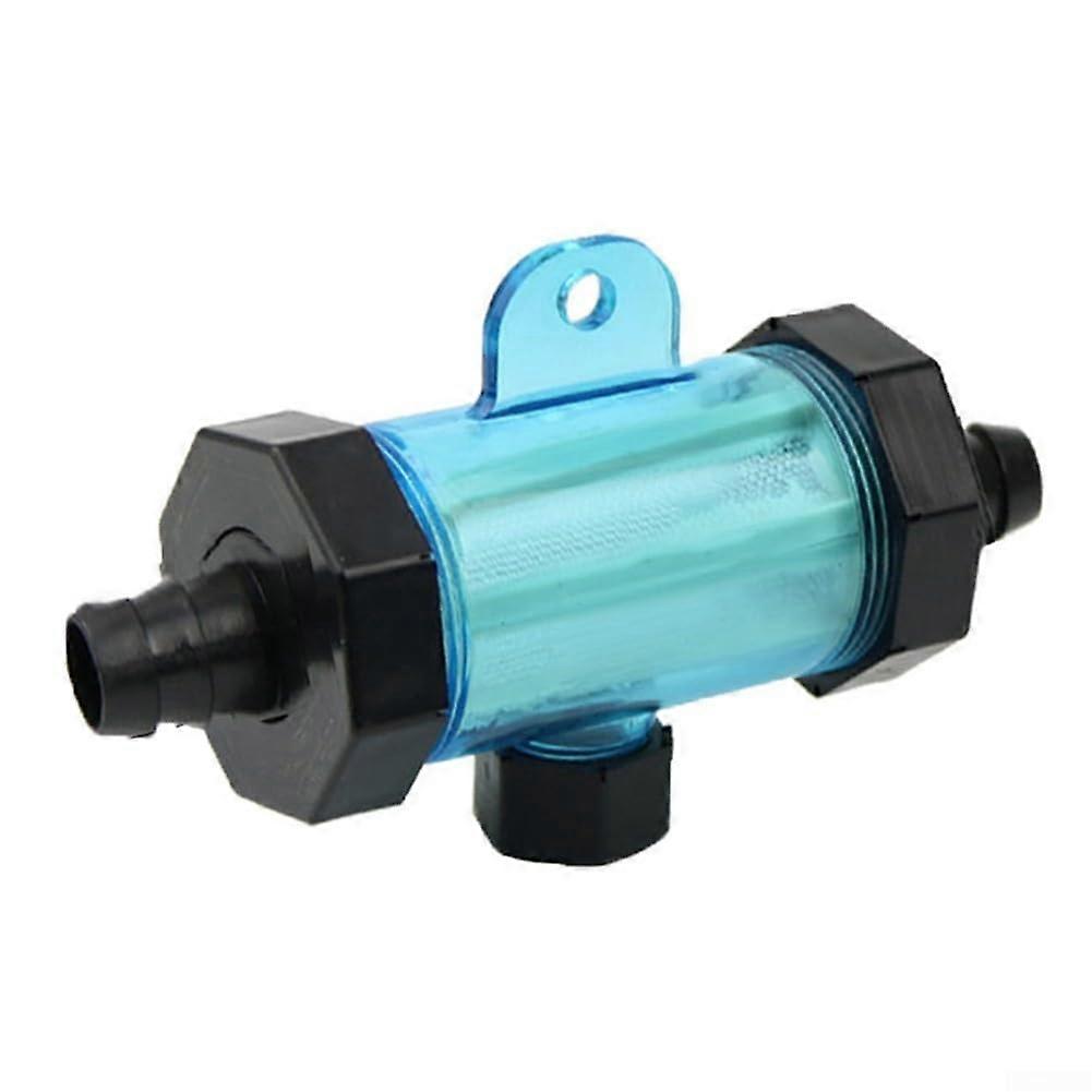 Water Hose Filter 16mm Transparent ABS for Home and Garden, MultiPipe Compatibility
