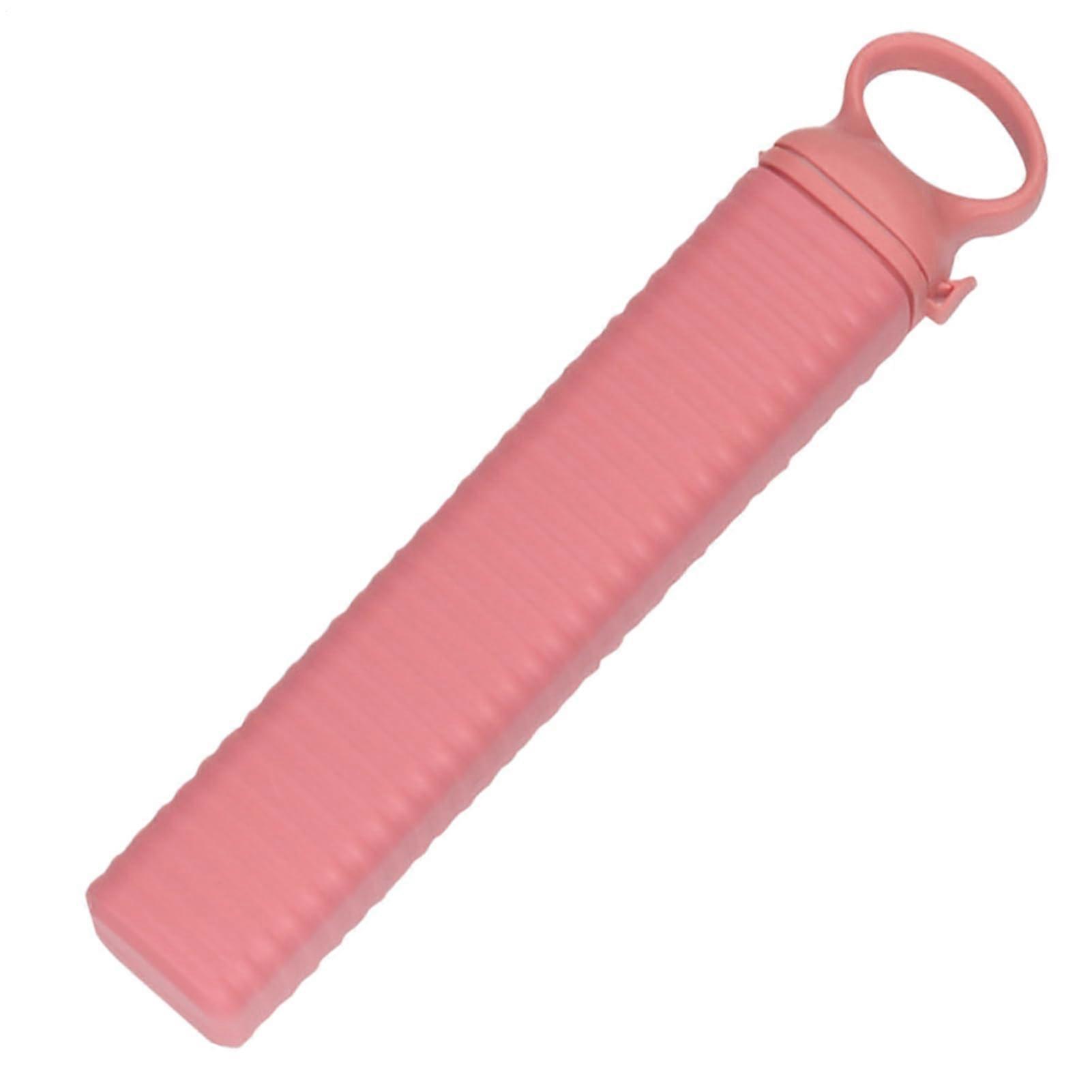 Ice Block Mold with Easy Release Design for Cocktails Drinks Coffee, Compact PullOut Pink