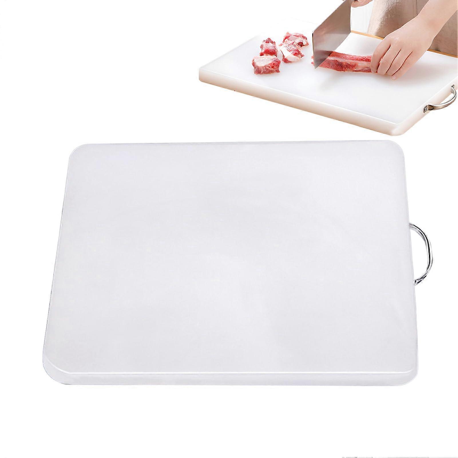 Cutting Board DoubleSided Non Slip Base Stain Resistant for Kitchen Meat Cheese Pizza Serving