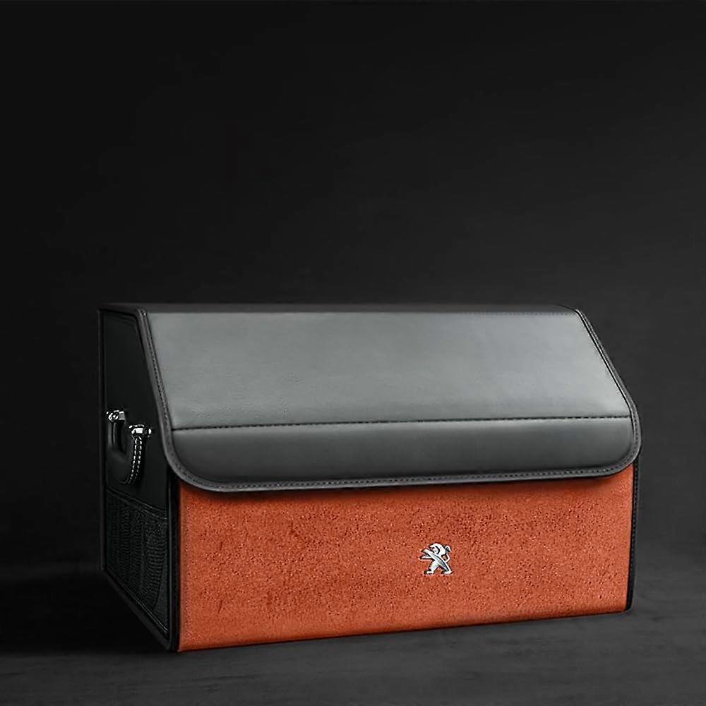 Waterproof Foldable Car Trunk Organizer for Peugeot 107407, Large Capacity MultiPocket Design