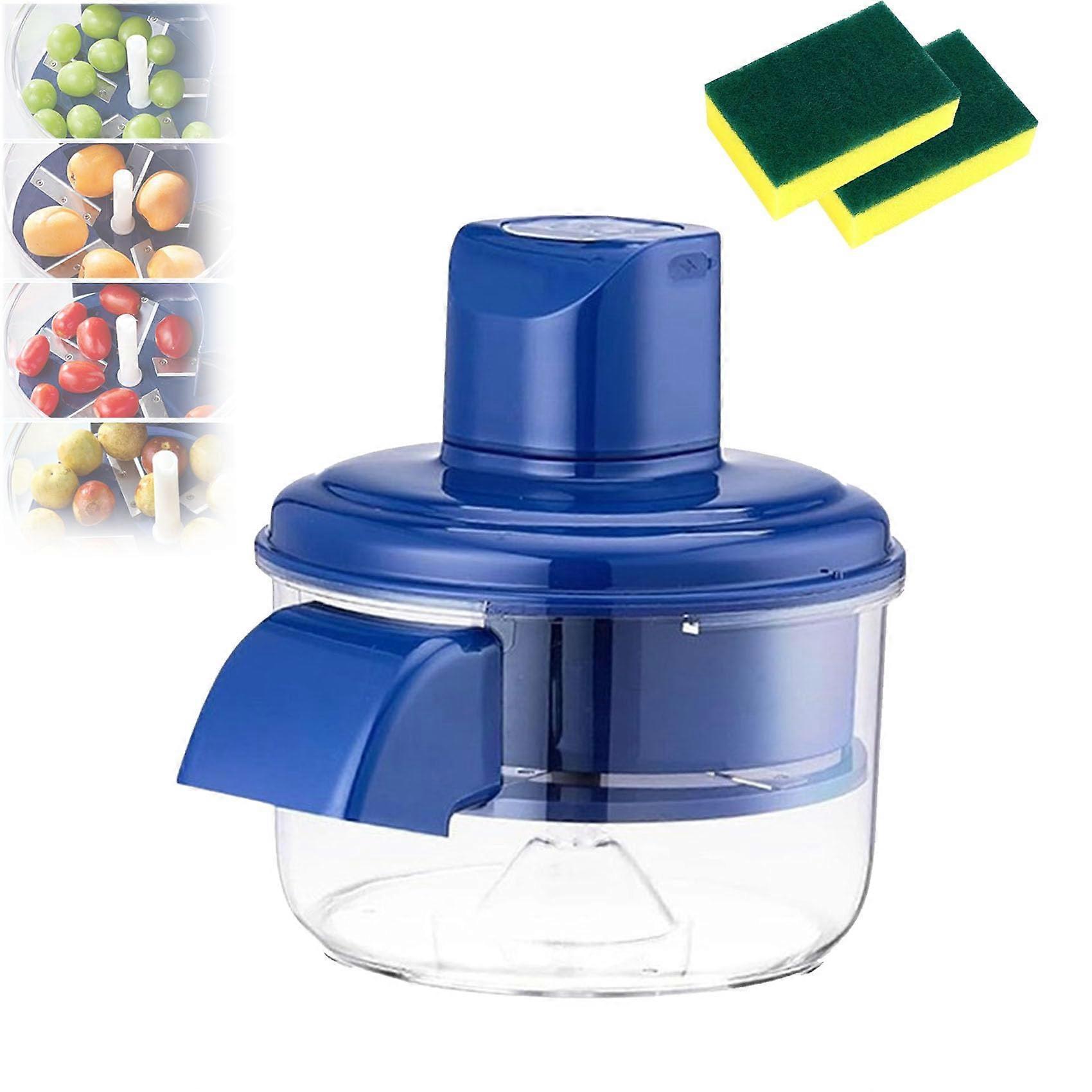 Electric Peeler with OneTouch Operation, USB Rechargeable Automatic Fruit and Vegetable Peeler (1pcs)