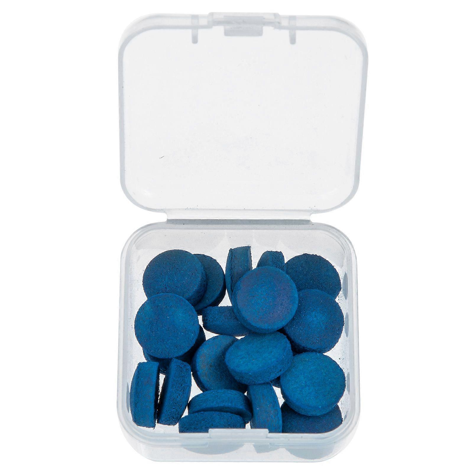 20pcs tragbare Queue-Spitze Billard Queue-Spitzen Ersatz-Billardzubehör