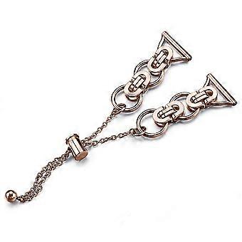 For Samsung Galaxy Watch7 44mm/40mm Smart Watch Band Single Chain Style Metal Bracelet