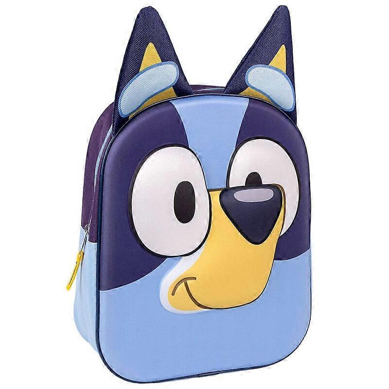 Blauer 3D-Rucksack, 31 cm