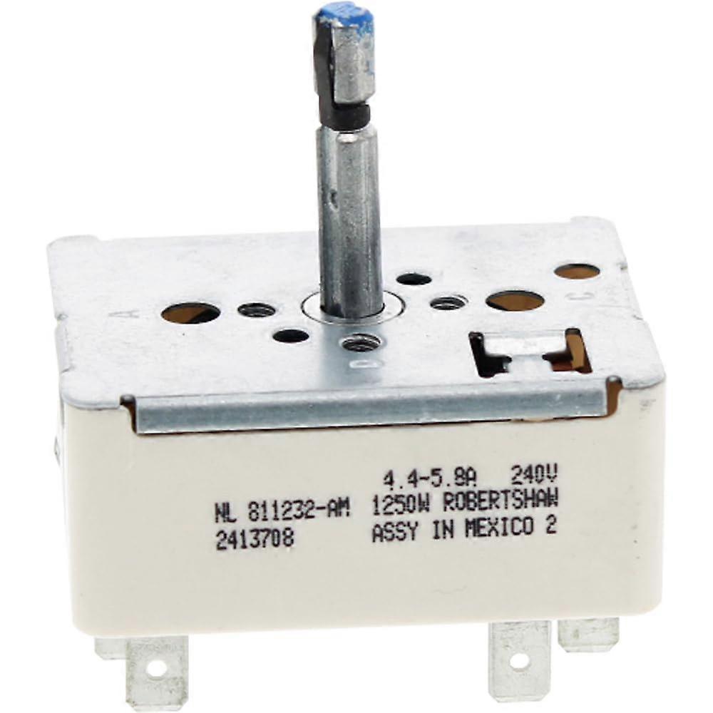 Range Oven Infinite Switch 2413708 for Robertshaw, Restores Variable Heat Control, Easy DIY Installation