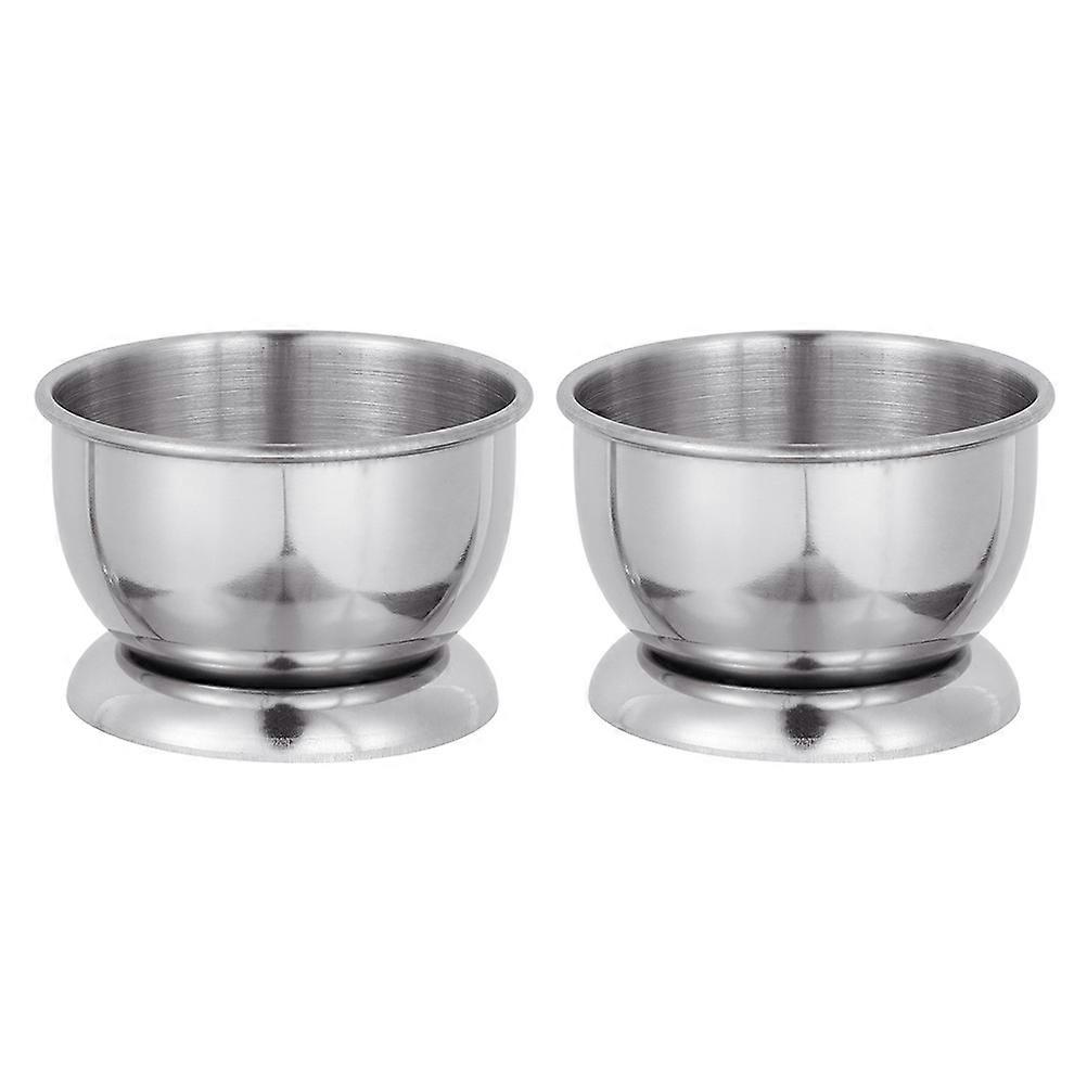 Stainless Tea Cup Small Tea Cup for Drinking Purposes 2Pcs Set