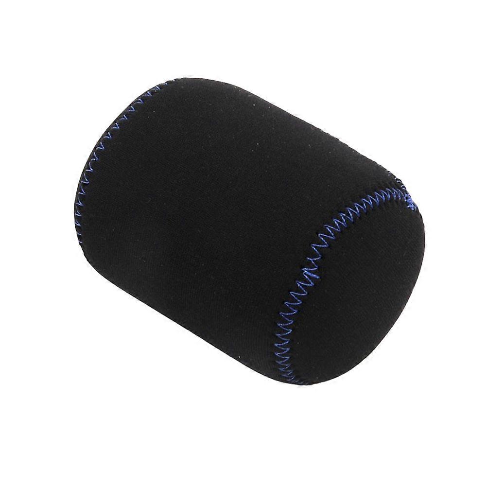 Fishing Reel Bag Multi-Function Wheel Drum Protection Sleeve for 2Pcs Black