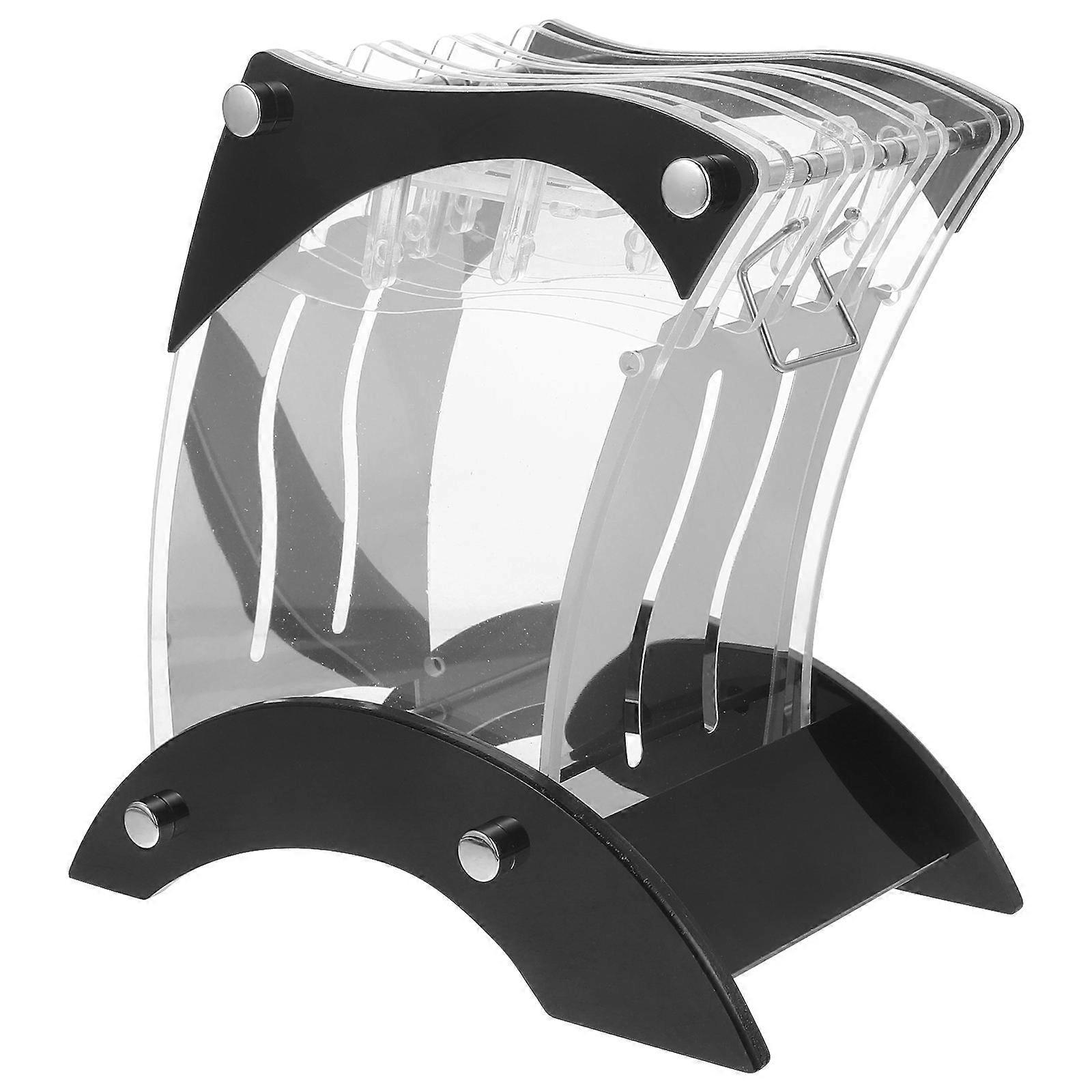 Multi-Purpose Acrylic Holder for 8 Black