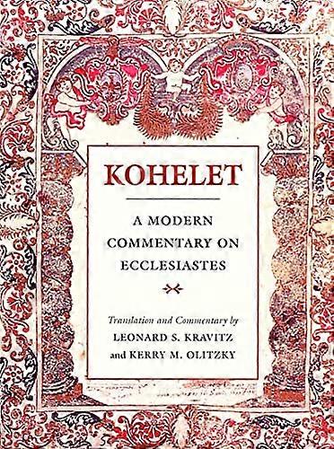 Kohelet: En moderne kommentar (moderne kommentar til)