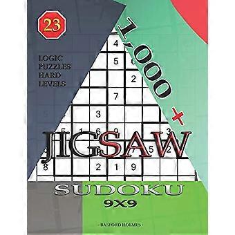1000+ sudoku jigsaw 9x9: Łamigłówki logiczne, poziomy trudne (Jigsaw Sudoku)