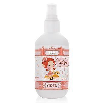 Pout Care Peaches & Cream Natural Detangler - 200 ml Adult Unisex