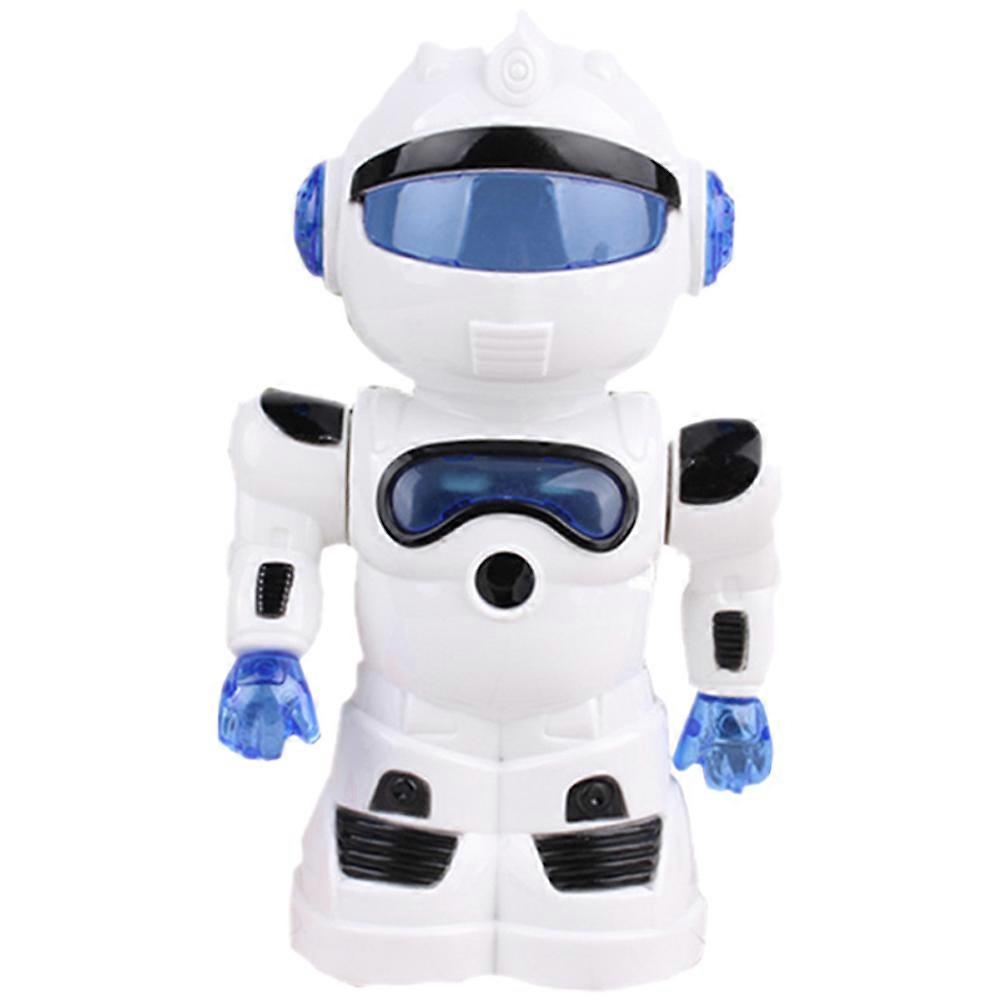 Manual Pencil Sharpener Robot Modeling for Kids Blue Cartoon Tool