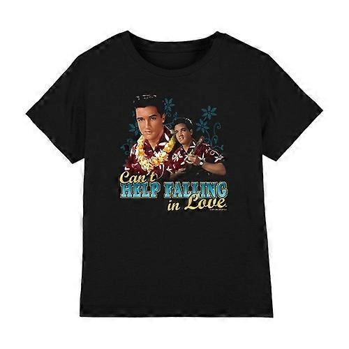 Camiseta infantil Elvis Presley Can't Help Falling