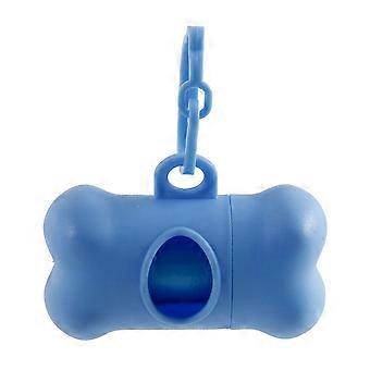 1 stk. knogleformet pose dispenser engangs kæledyr hundeaffaldsposeholder plastik affaldspose etui bærer bortskaffelse af afføringspose dispenser