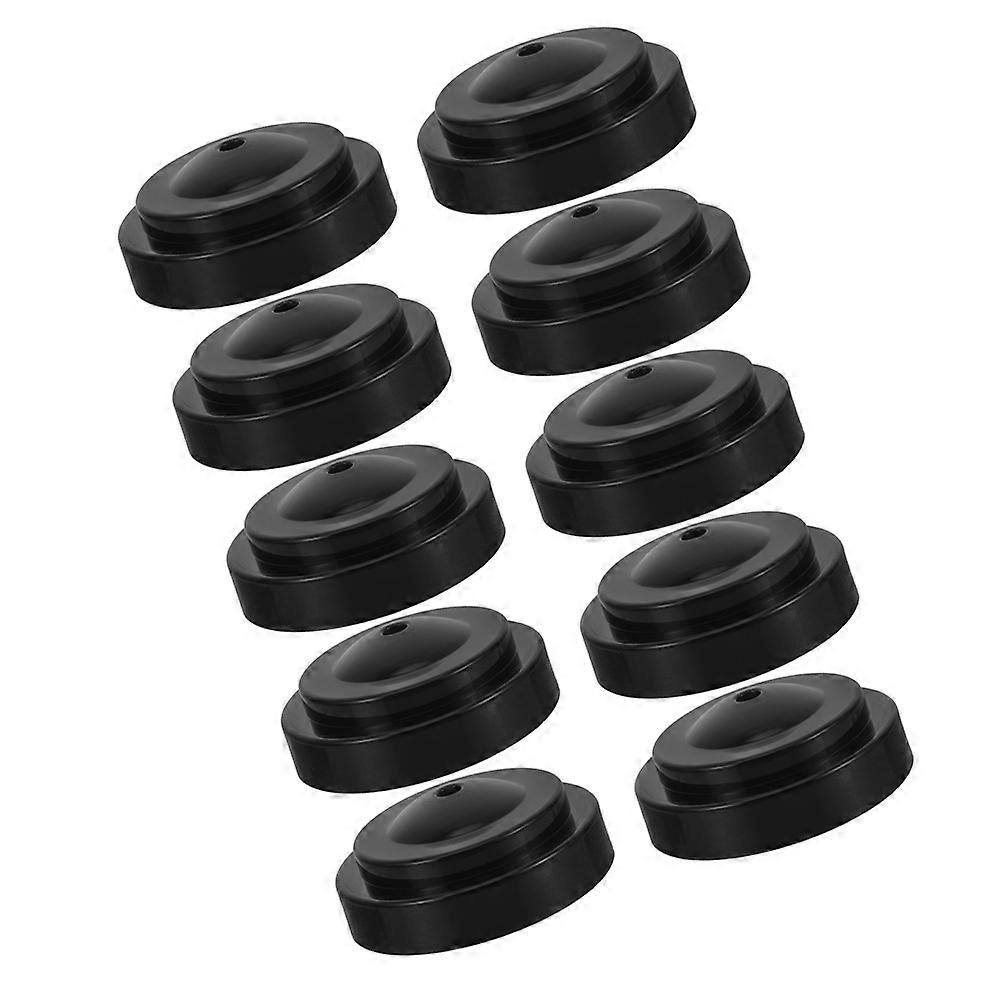 Plastic Flag Base Mini Pole Holder for Desk Decoration 20Pcs Set