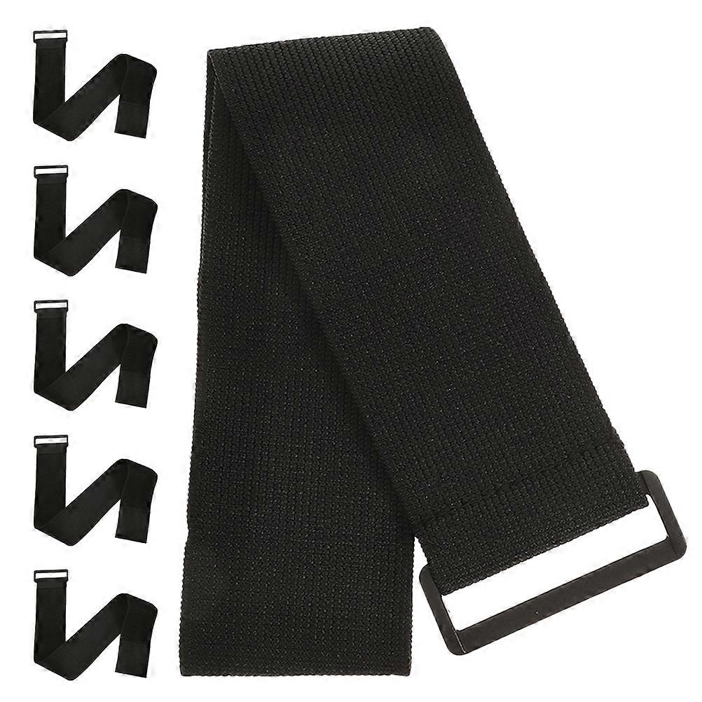 and Loop Elastic Cinch Straps for Cord Management 6Pcs