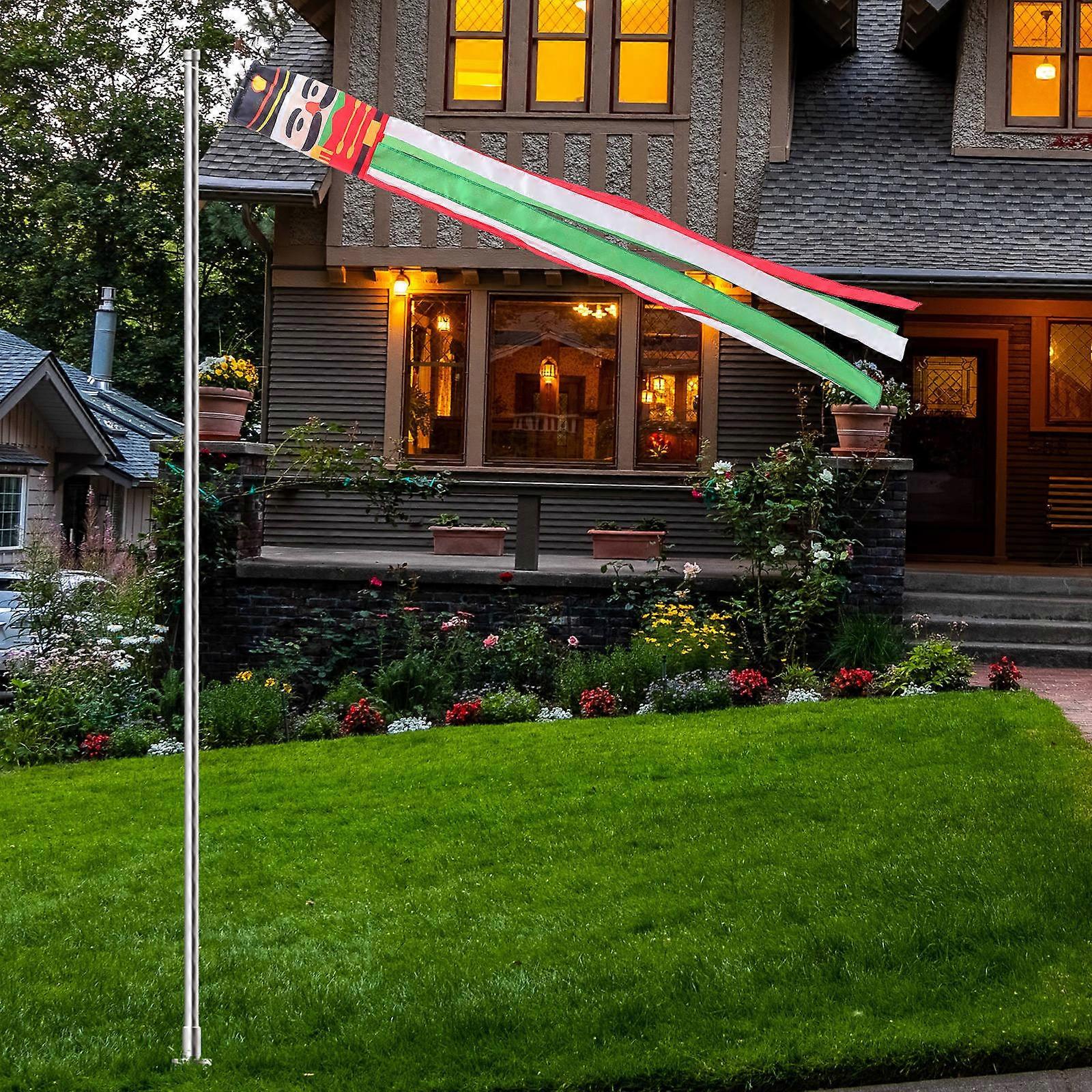 Christmas Windsock Flag Nutcracker Outdoor Decor for Yard 3Pcs