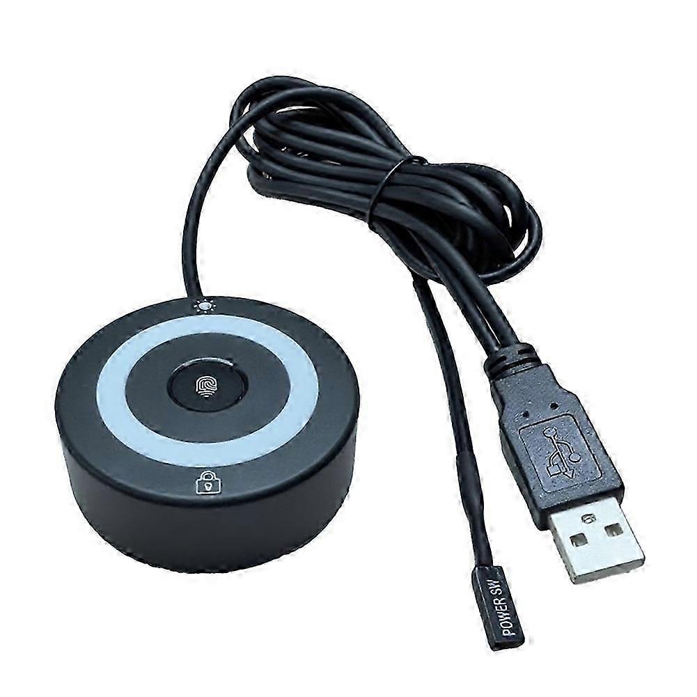 Windows 10/11 Hello와 호환되는 생체 인식 지문 로그인 USB 리더 스캐너 모듈 장치, 생체 인식 보안 키, 안전한 로그인 기능 제공