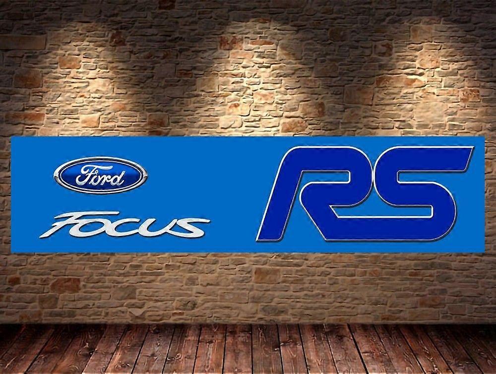 Ford Focus RS modrý banner FB1424