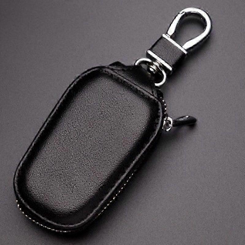 Leather Men Multifunctional Car Key Bag