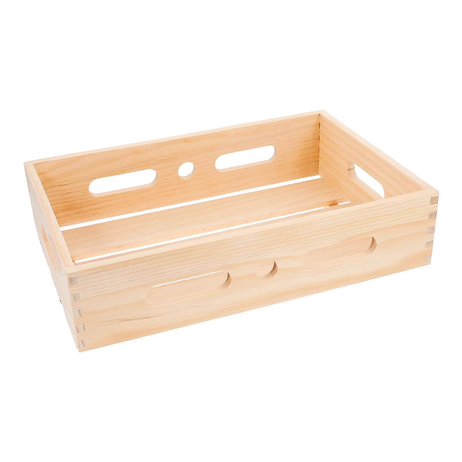 Pine Wooden Soap Dish for Bathroom Sink with Quick Dry Function