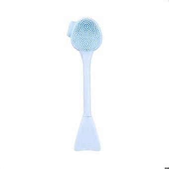ilū Spazzola per la cura della pelle del viso Blu - spazzola per il viso in silicone