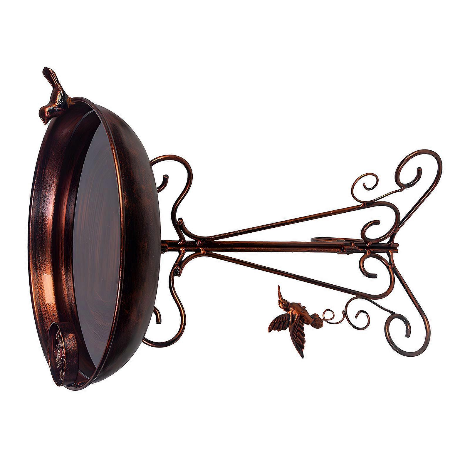 Simple Iron Bird Water Provider Featuring Basic Design Perfect For Nature Admirers Multicolor