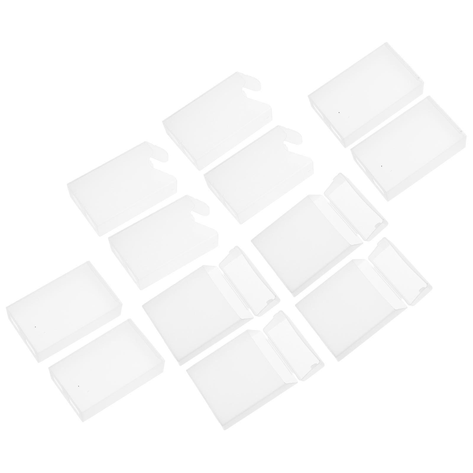 Case Plastic Storage for Storing Cigarettes 18Pcs Portable Boxes