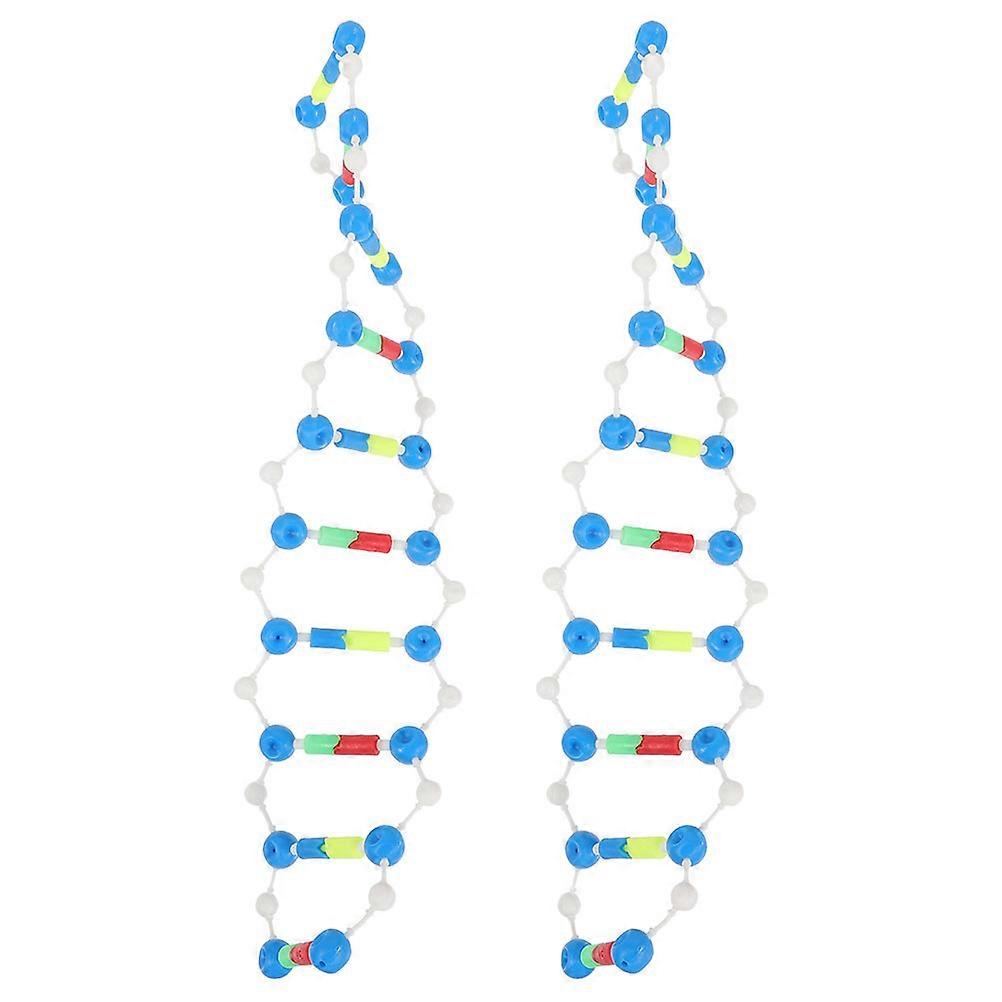 2Pcs Dna Double Helix Model Kit for Educational Science Teaching Use