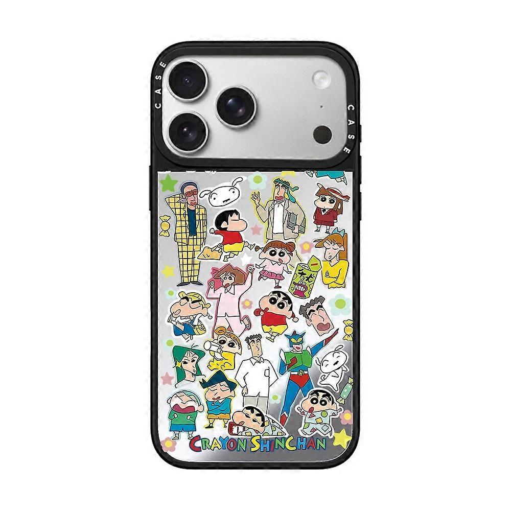 Case for iPhone 14 Plus Magnetic Silver Black Noz1069