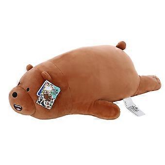 We Bare Bears Plüschtier Greifpuppe Grizzly Panda Eisbär 11 Zoll 15 Zoll liegend