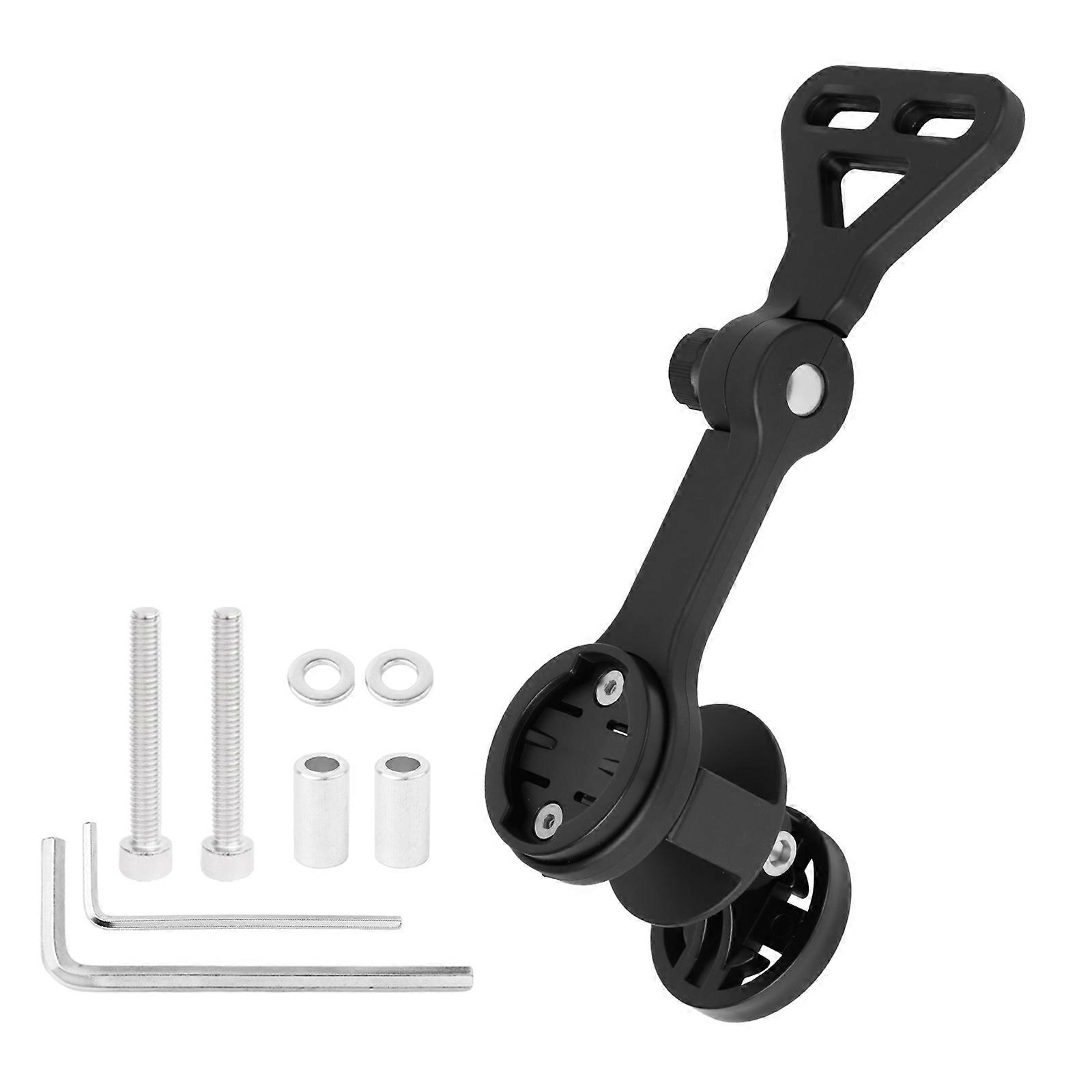 Bicycles Computer Mount Adjustable Holder Cycling Extension Mount for Handlebars Bikes Computer Camera Stem Brackets Multicolor