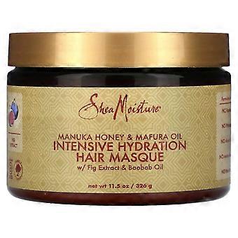 SheaMoisture, Manuka Honey & Mafura Oil, Intensive Hydration Hair Masque, 11.5 oz (326 g), 2-Pack