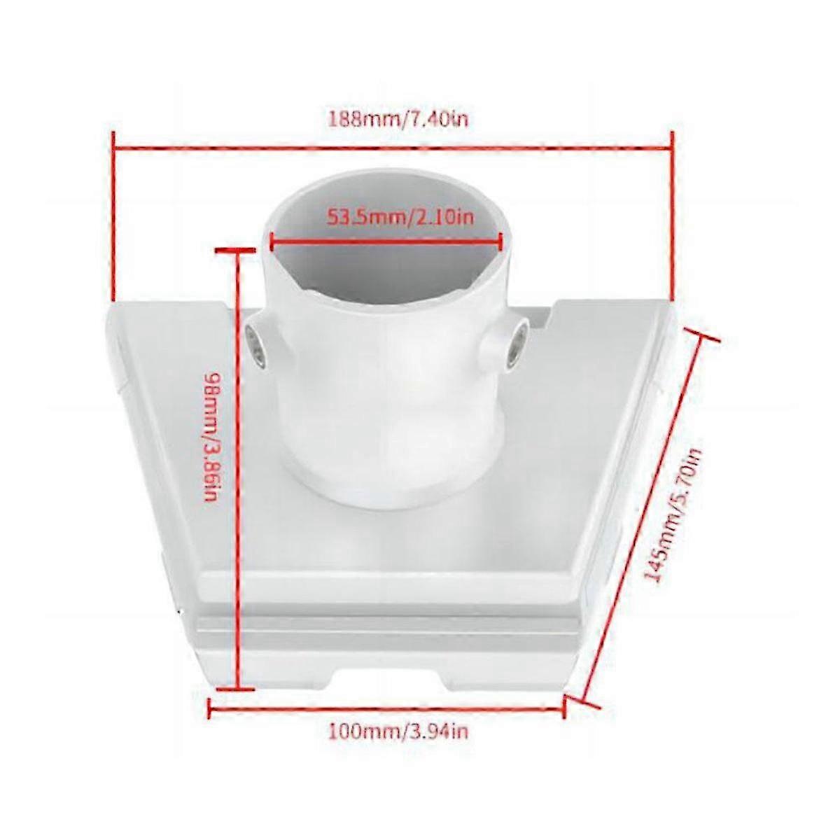 compatible withRoof Wall Mount Wall Installed Connecting Rod Mount(A)