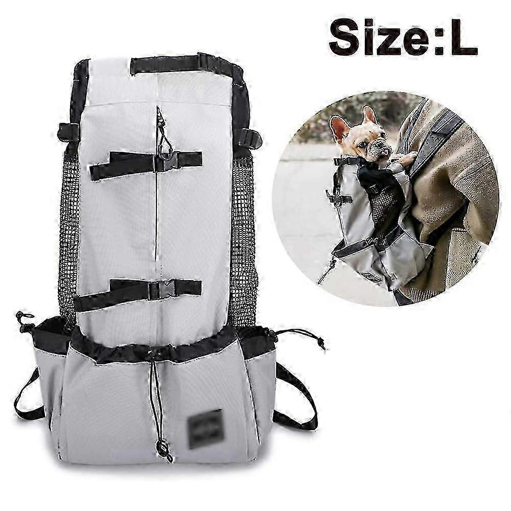 Dog Carrier Backpack - Adjustable Front-Facing Pet Backpack with Ventilation