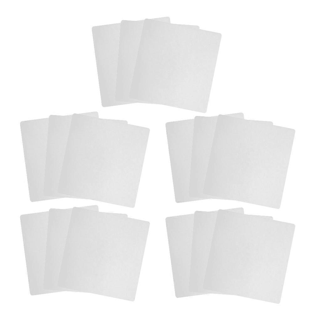 15pcs Qualitative Filter Papers Square Qualitative Filter Papers Laboratory Filter Papers