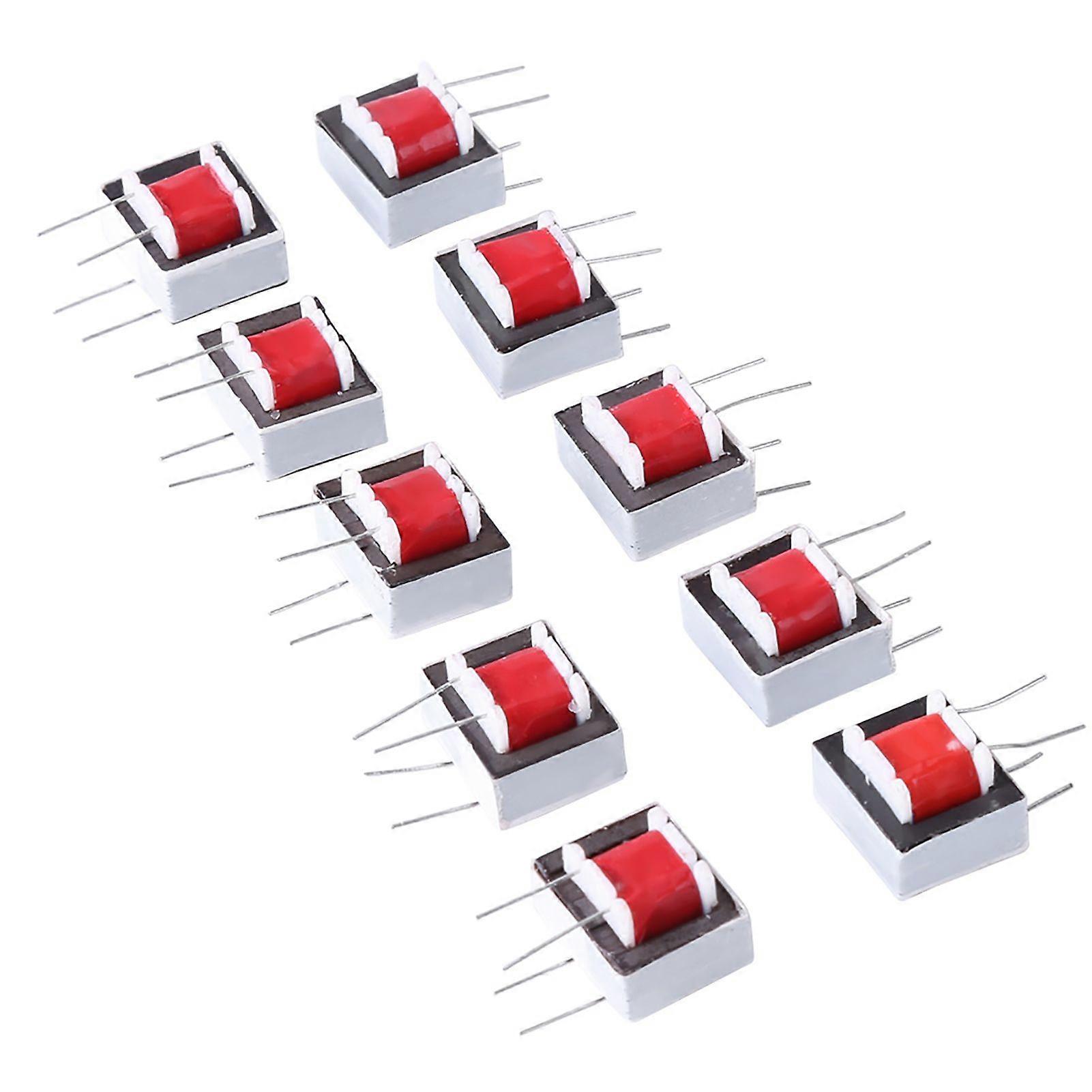 10pcs/pack 600 : 600 Ohm 1:1 EI14 Isolation Transformer Audio Transformers