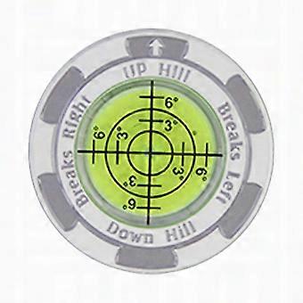 Golf-Putting-Green-Lesehilfe Weiß zum Golf-Green-Lesen