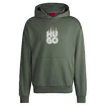 Hugo Boss Mens Flame Logo Hoodie