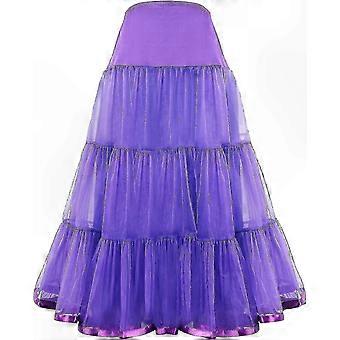 Women's Full-Length Petticoat for Formal Dresses and Bridal Gowns Underskirt 26-27