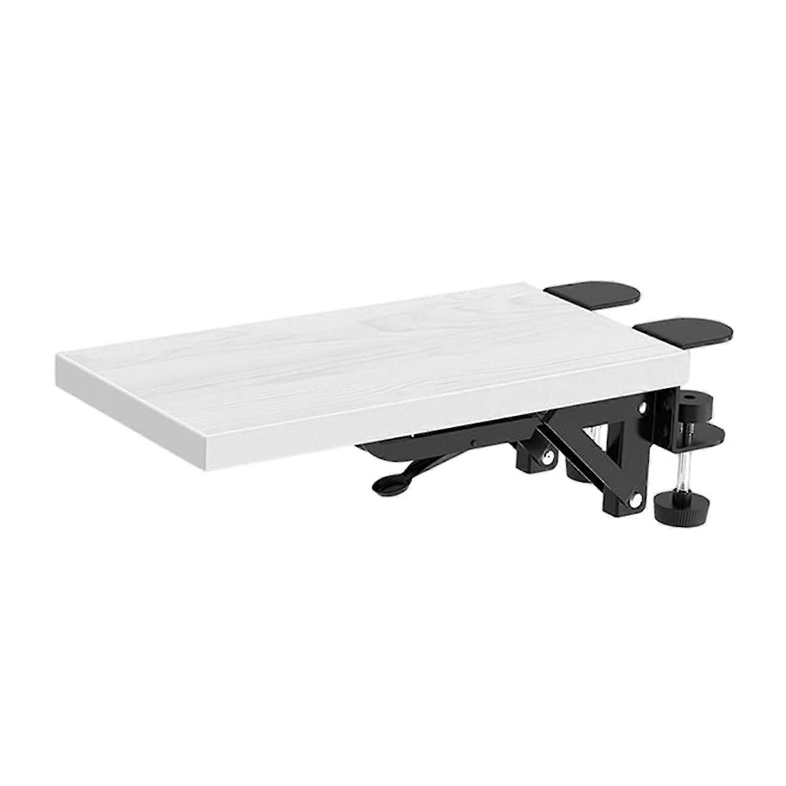 Wood Computer Arm Bracket Wrist Rest Computer Desk Extension Board for Table