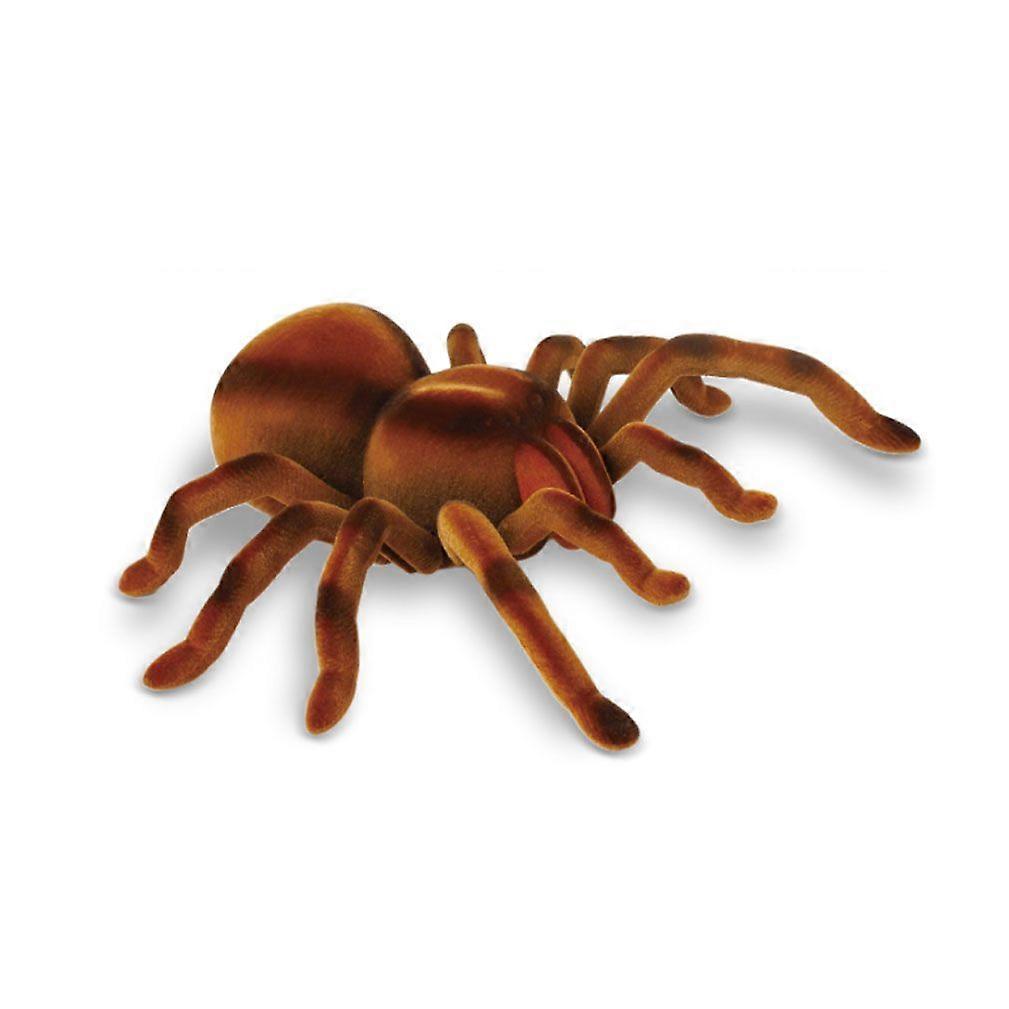 Remote Control Tarantula Spider Toy with Controller Brown