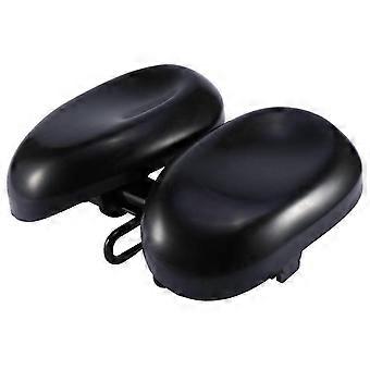 Bicycle Saddle Unisex Extra-Wide Mountain Bike Seat Cushion Black Soft Cloud Comfort Pro One-Piece Ergonomic 26-27