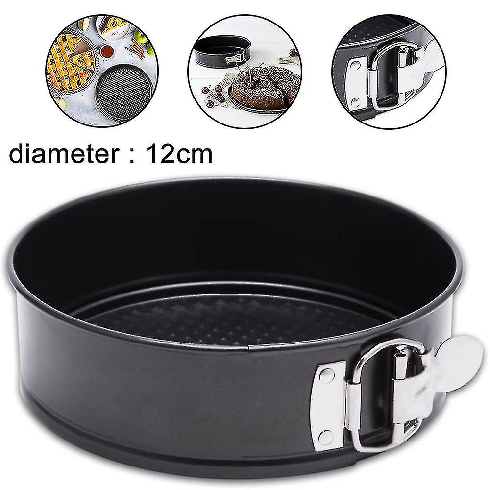 Non-stick Pan, Leak Proof Cake Pan With Flat Bottom, Round Diameter 12