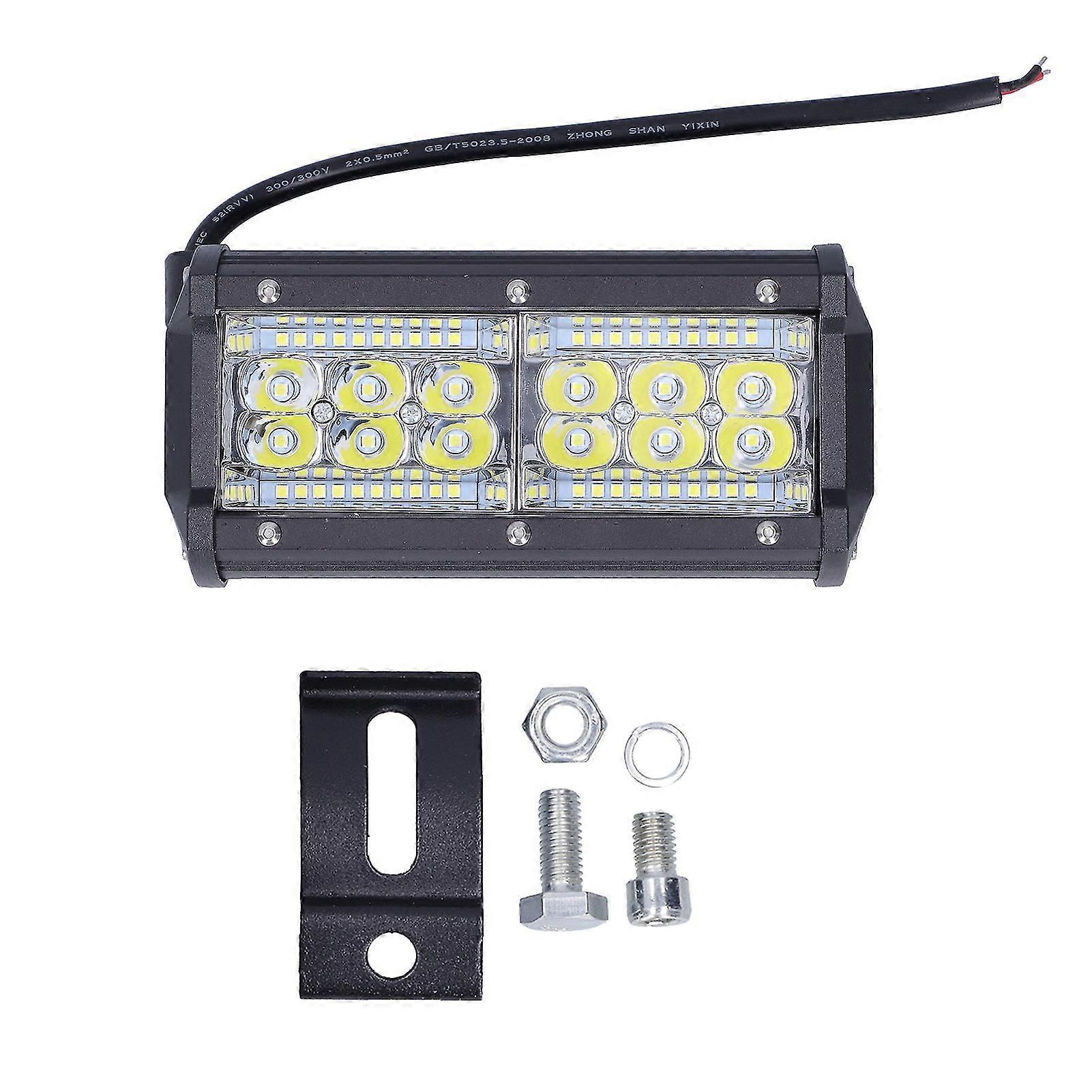 LED Work Light 120W Rectangle Universal Spotlight Modification for Auto Motorcycle Trunk