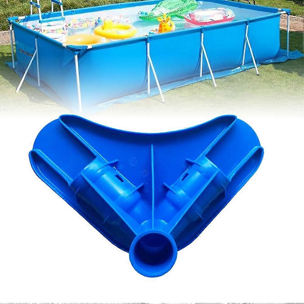 Swimming Pool Corner Bracket Connector Frame Fitting for Enhanced Pool Stability Blue